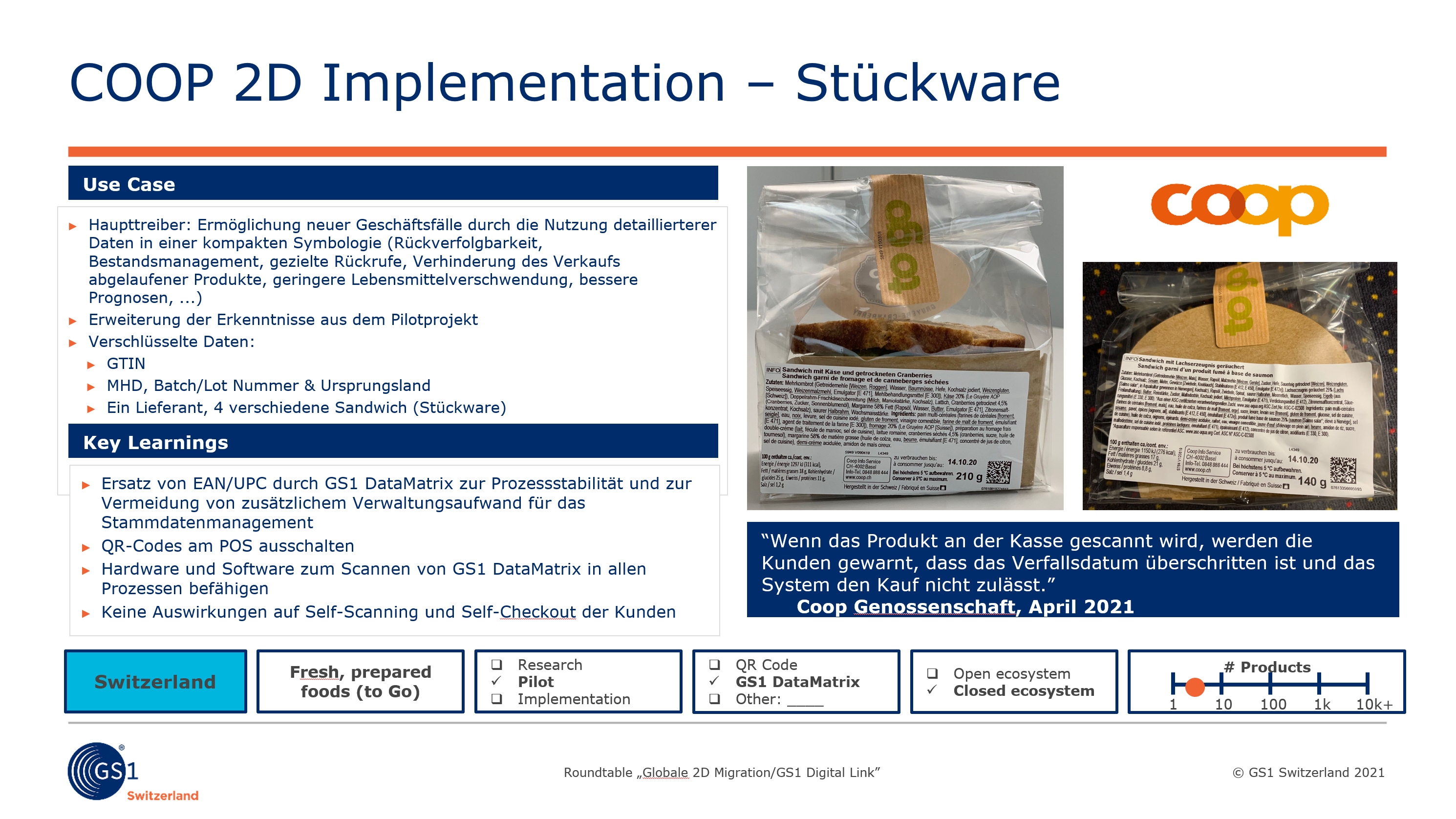 Use Case Coop 2D Implementation
