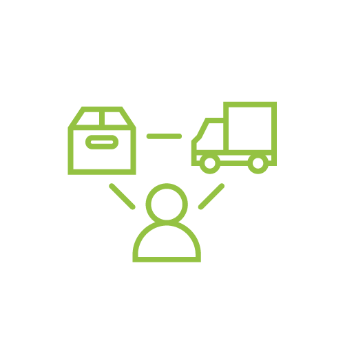 Icon Logistiknetzwerk
