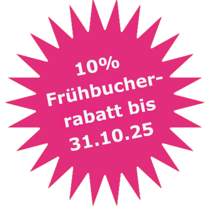 Pinke Sonne als Störer